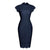 Rochie Dreaptă Bleumarin Anilor 60
