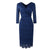 Rochie Creion De Epocă Bleumarin Anilor 50