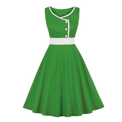 Rochie De Ceremonie Verde Anii 50