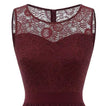 Rochie De Seara Anii 50 Bordeaux