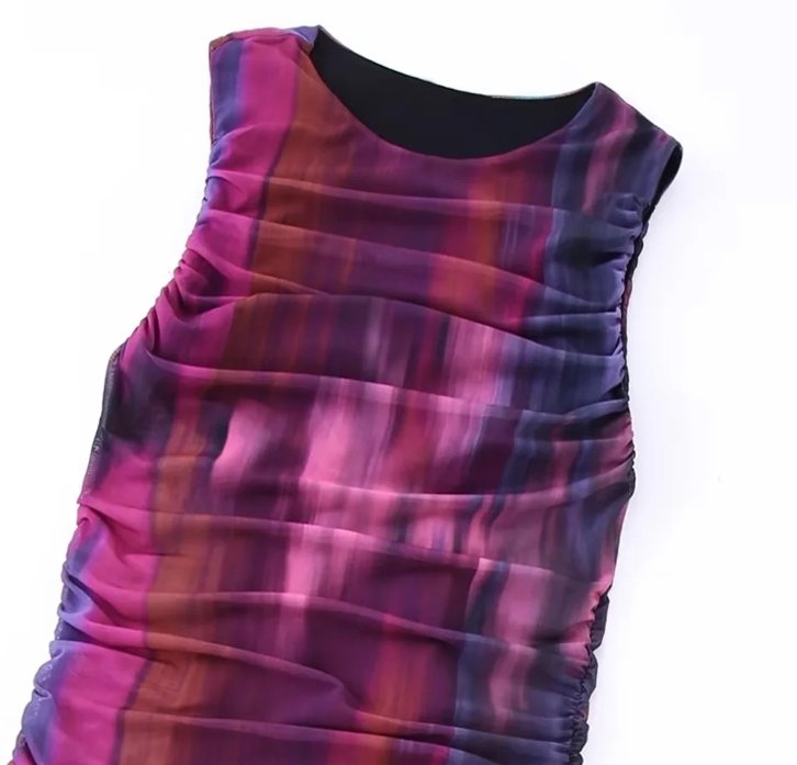 Rochie De Seară Colorată Din Anii 70