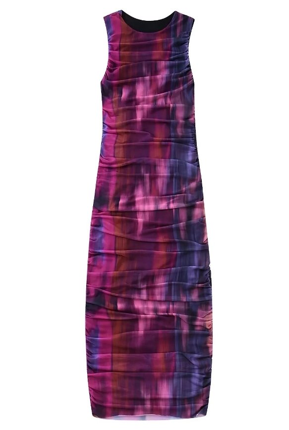Rochie De Seară Colorată Din Anii 70