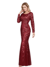 Rochie De Seara Chic - Gatsby Burgundy