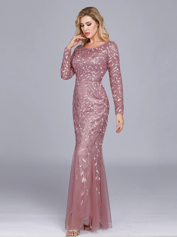 Rochie De Seara Chic - Gatsby Mauve