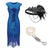 Rochie De Seara Stil Anii 20 Albastra