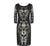 Rochie De Seara In Stil Gatsby Auriu Negru
