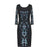 Rochie De Seara Neagra In Stil Gatsby