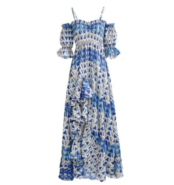 Rochie De Seară Vintage Albastră