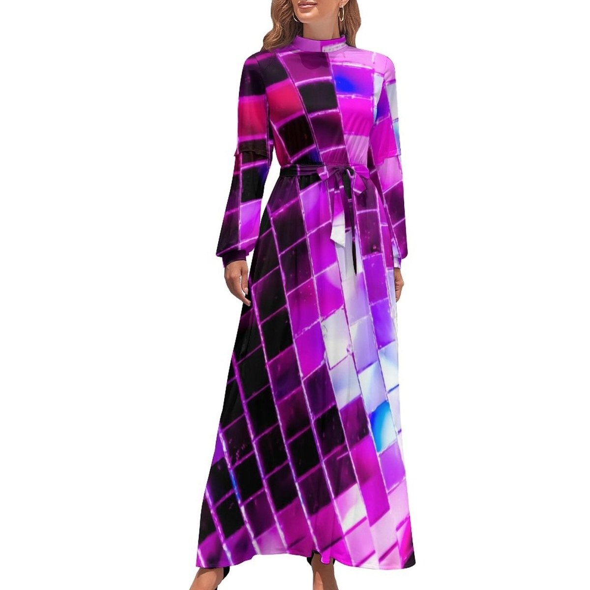 Rochie Disco Anii 70 Roz