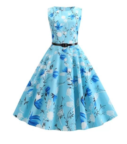 Rochie Evazată De Primăvară