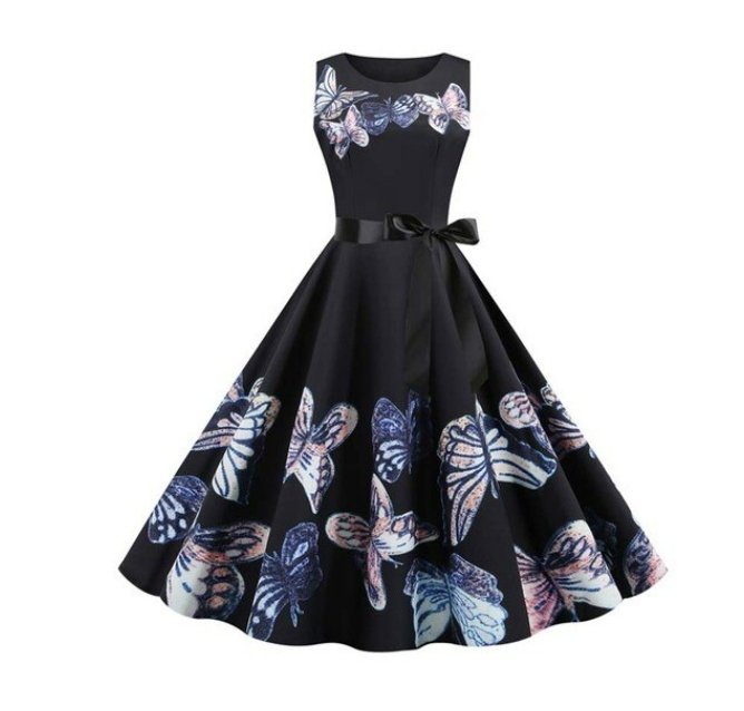 Rochie Evazată Violet De Epocă