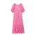 Rochie De Damă Roz Anilor 40
