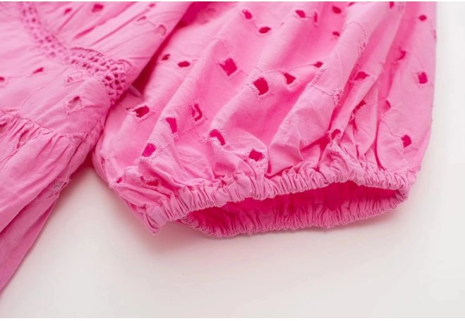 Rochie De Damă Roz Anilor 40