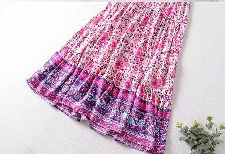 Rochie De Festival Hippie Anilor 70