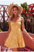 Rochie Floral Vintage Galben