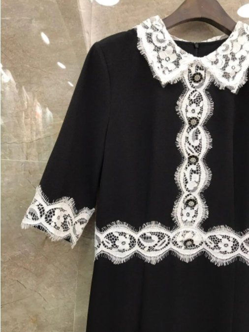 Rochie De Teacă Neagră De Epocă