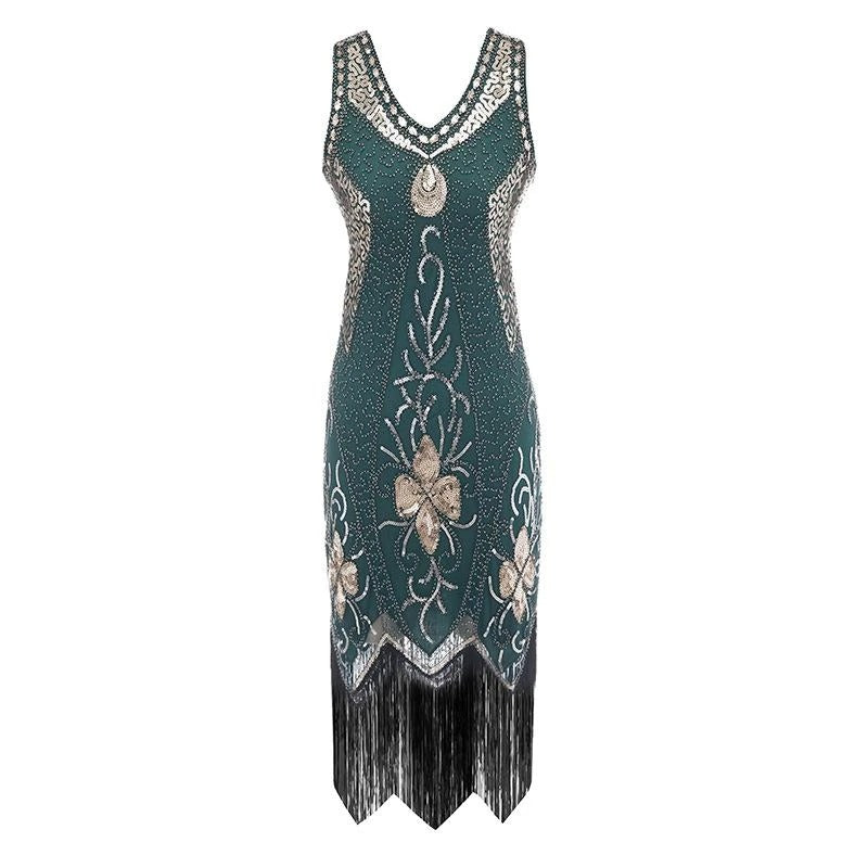 Rochie Gatsby - Charleston Green