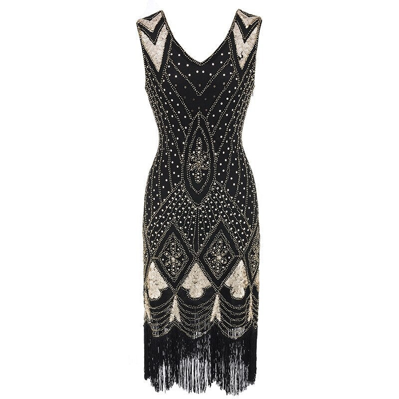 Rochie Gatsby Chic Neagra