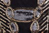 Rochie Gatsby Scurta Neagra Si Aurie