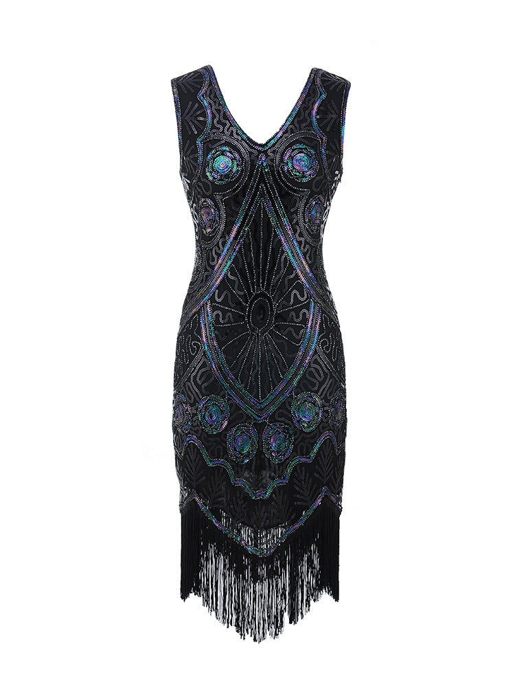 Rochie Gatsby Scurta Neagra