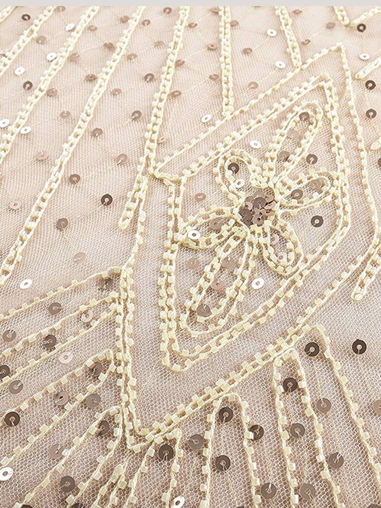 Rochie Gatsby Lungă Haute Couture Ivory