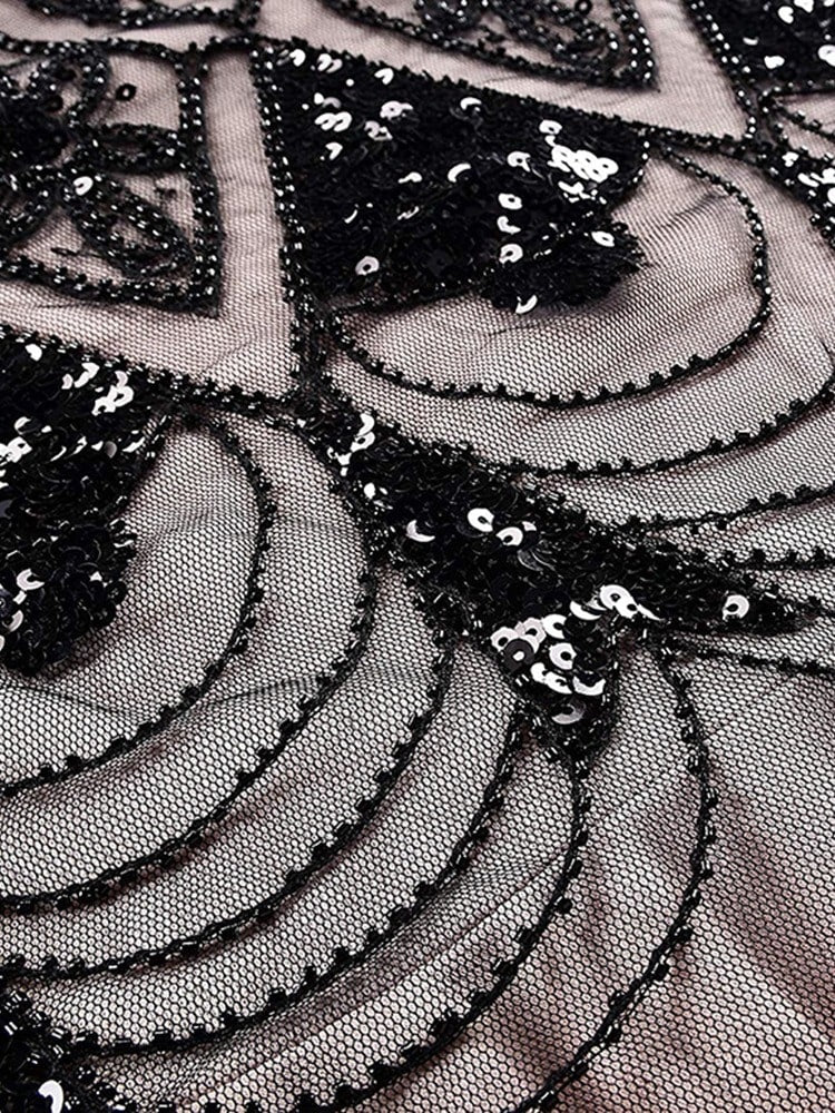 Rochie Gatsby Lunga Haute Couture Roz