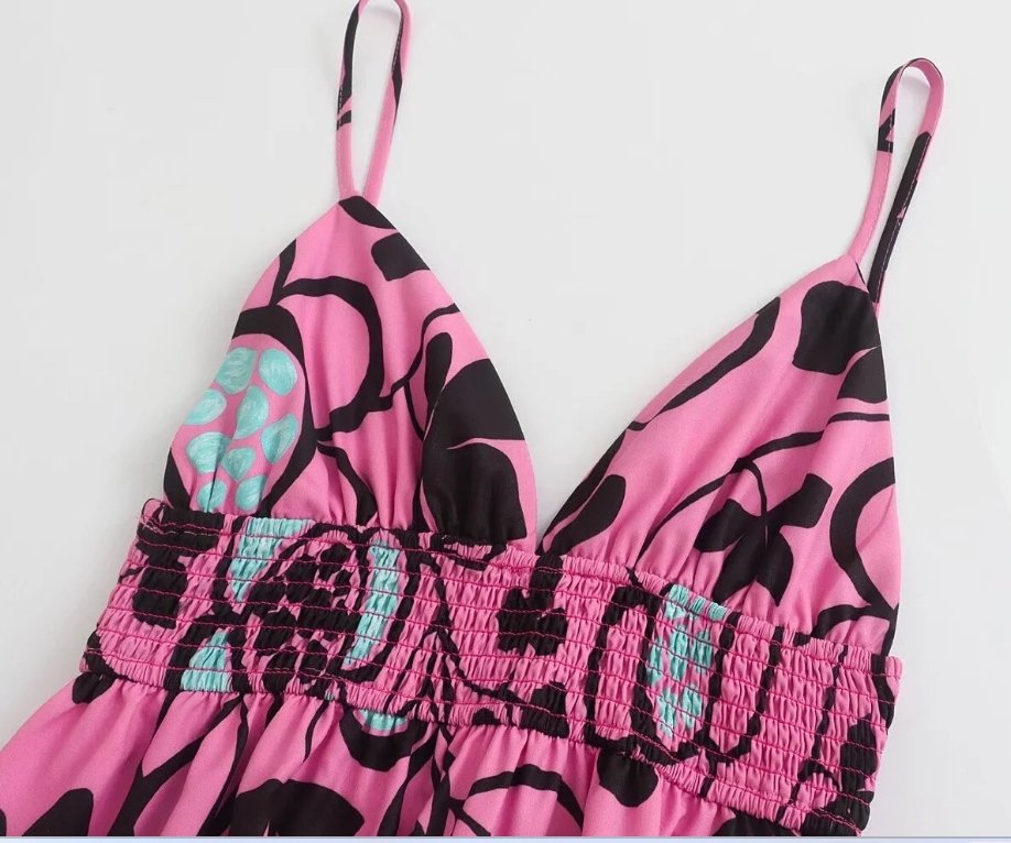 Rochie Hippie Anii 70 Flori