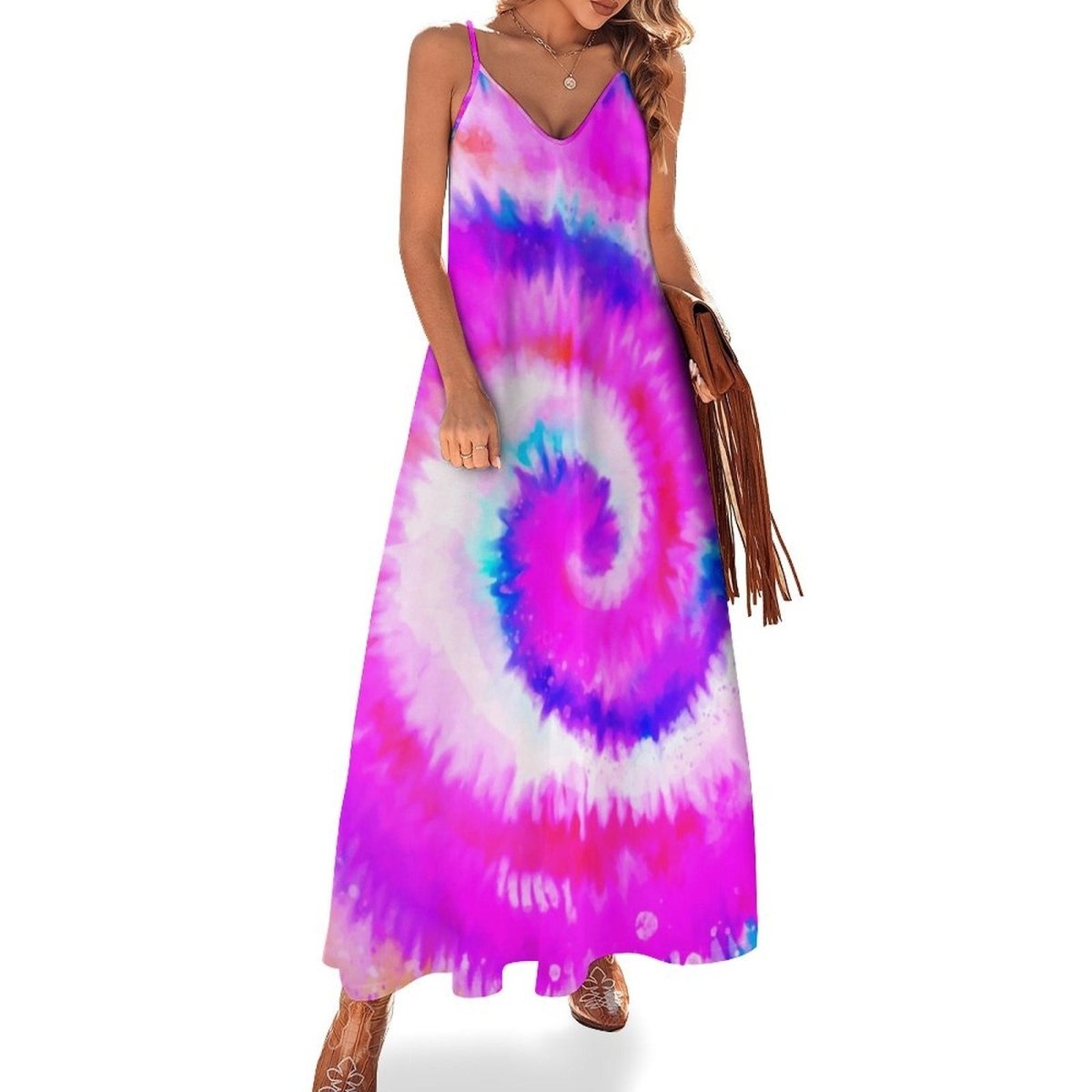 Rochie Hippie De Epocă 1970