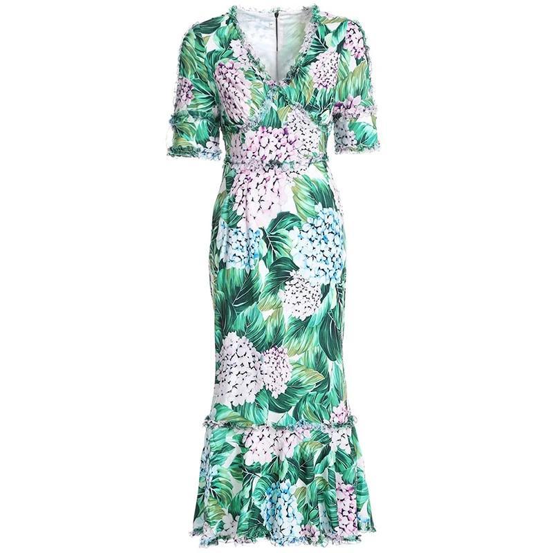 Rochie Cu Imprimeu Vintage