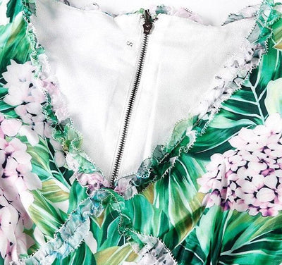 Rochie Cu Imprimeu Vintage