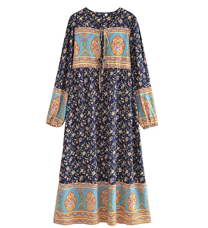 Rochie Lungă De Epocă Anii 70