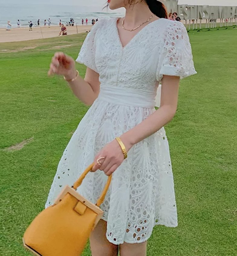 Rochie Scurtă De Mireasă Vintage