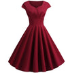 Rochie Fără Bretele Anilor 60 Bordeaux