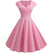 Rochie Fără Bretele Anilor 60 Roz
