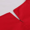 Rochie Roșie Anii 60 Fără Bretele