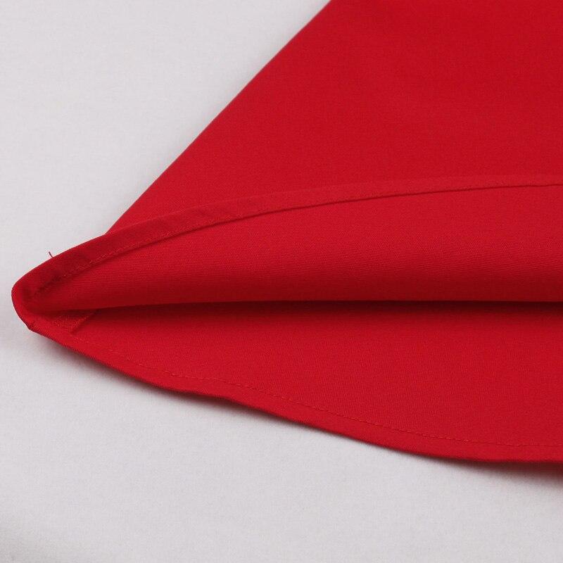 Rochie Roșie Anii 60 Fără Bretele