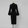 Rochie Vintage Aur Negru
