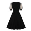 Rochie De Cocktail Neagra Anii '50