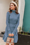 Rochie Pulover Cu Model Vintage