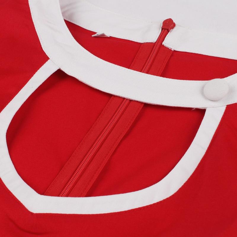 Rochie Roșie Anilor 60