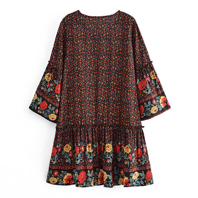 Rochie Colorată Din Anii Șaptezeci