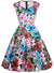 Rochie Vintage În Stil Floral Anilor 50