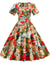 Rochie Vintage În Stil Mozaic Anilor 50
