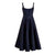 Rochie Stil Anii 40 Bleumarin