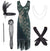 Rochie Stil Gatsby Anilor 20 Verde