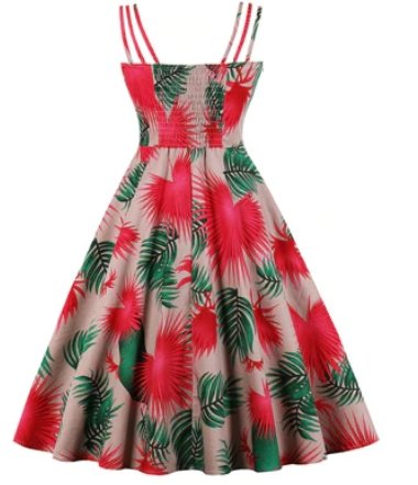 Rochie În Stil Vintage De Primăvară Mărimi Plus