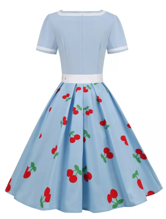 Rochie Rockabilly Swing Din Anii '50