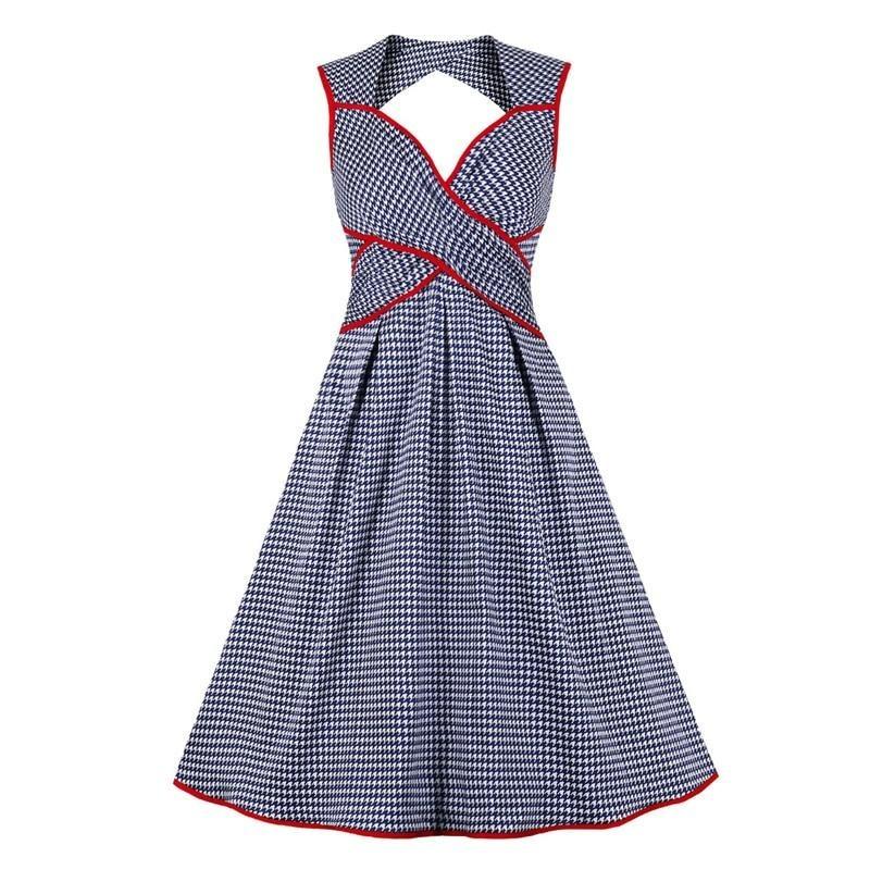 Rochie Șorț Vintage Albastră