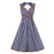Rochie Șorț Vintage Albastră