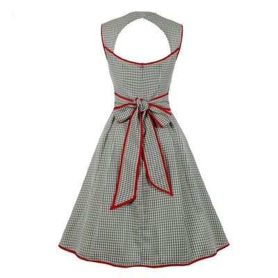 Rochie Cu Șorț Vintage Anilor 60